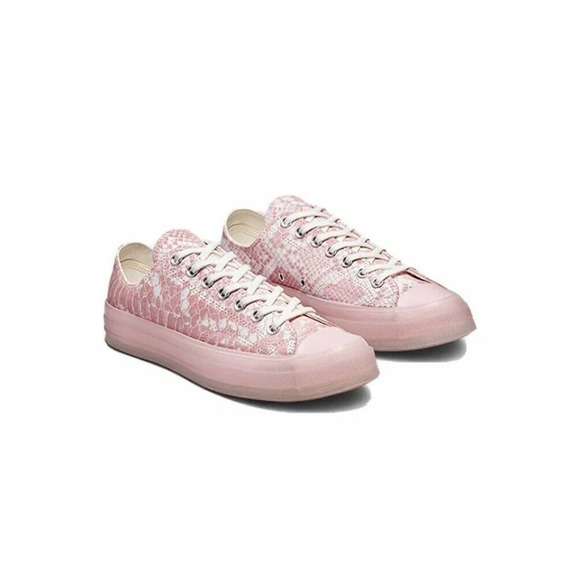 Converse x Golf Wang Chuck 70 Python 173189C Pink Low Sneakers Mens 10.5 DS - Picture 1 of 8